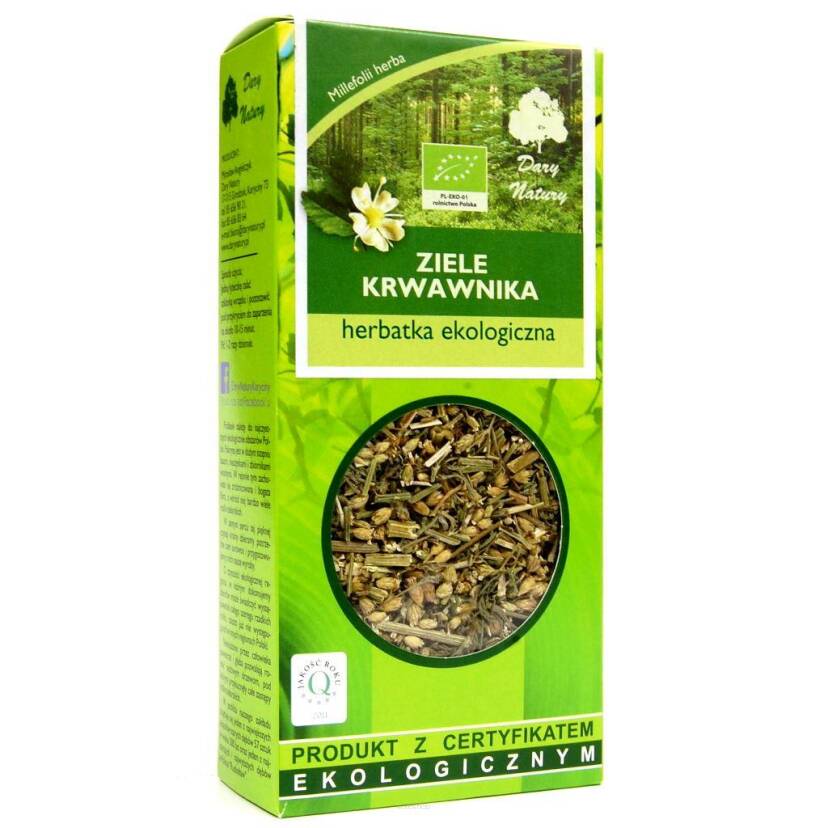 HERBATKA ZIELE KRWAWNIKA BIO 50 g - DARY NATURY