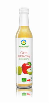 OCET JABŁKOWY 5 % NIEFILTROWANY BIO 250 ml - BIO FOOD