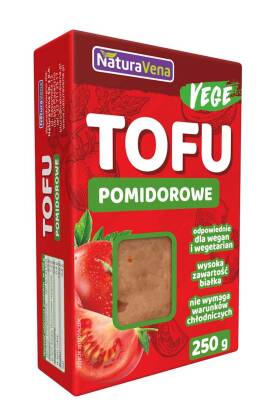 TOFU KOSTKA POMIDOROWE 250 g - NATURAVENA