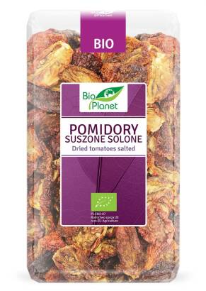 POMIDORY SUSZONE SOLONE BIO 400 g - BIO PLANET