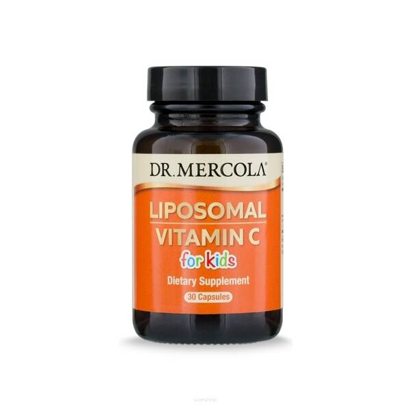 WITAMINA C DR MERCOLA 125 mg dla dzieci 30 kaps. - KenayAg