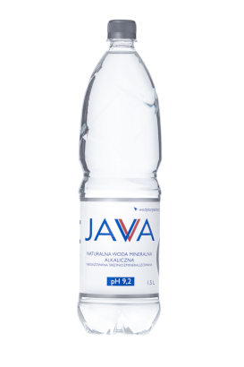 NATURALNA WODA MINERALNA ALKALICZNA NIEGAZOWANA 1,5 L - JAVA