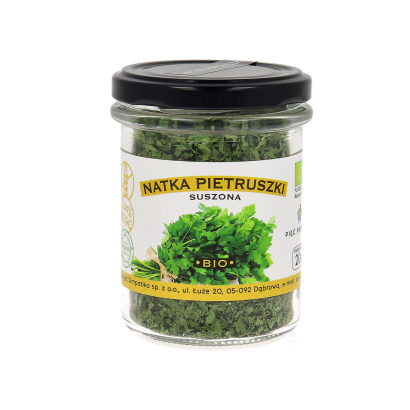 Natka pietruszki suszona BIO 20 g - Pięć Przemian