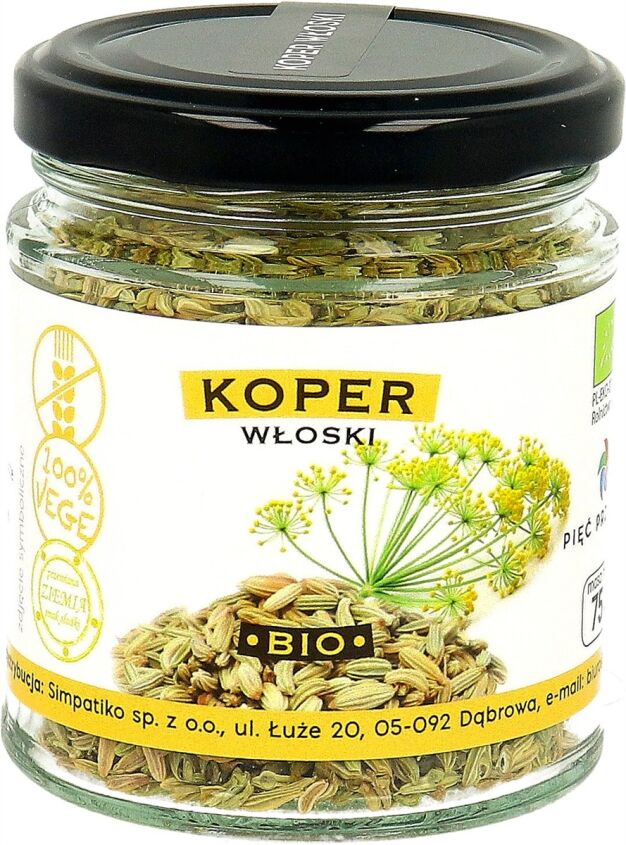 Koper włoski BIO 75 g - Pięć Przemian