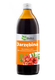 Jarzębina - Sok z owoców jarzębiny 500 ml - EkaMedica
