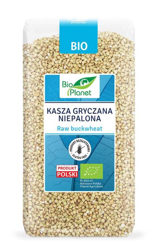 KASZA GRYCZANA NIEPALONA BEZGLUTENOWA BIO 500 g - BIO PLANET