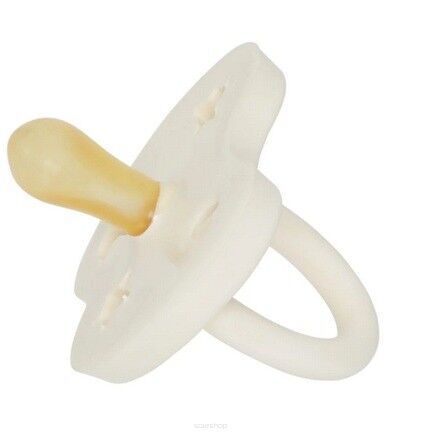 Kauczukowy smoczek okrągły kaczki 0-3 miesięcy