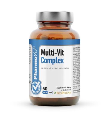 Multi-Vit Complex 60 kaps | Clean Label Pharmovit