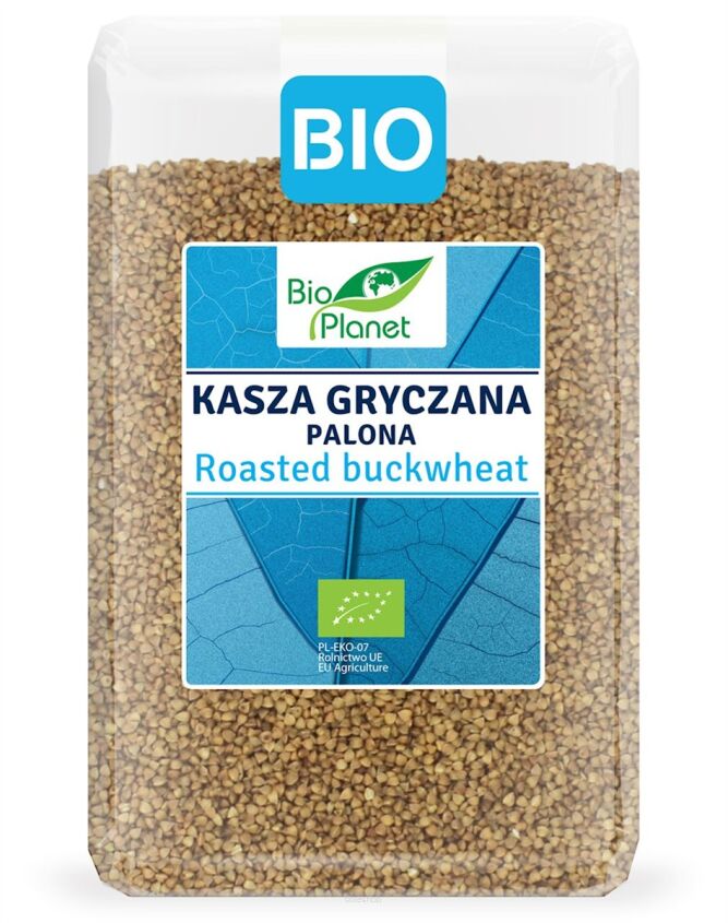 KASZA GRYCZANA PALONA BIO 2 kg - BIO PLANET