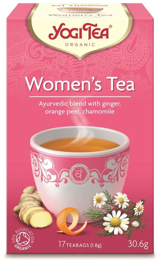 przecena HERBATKA DLA KOBIET (WOMEN'S TEA) BIO (17 x 1,8 g) 30,6 g - YOGI TEA