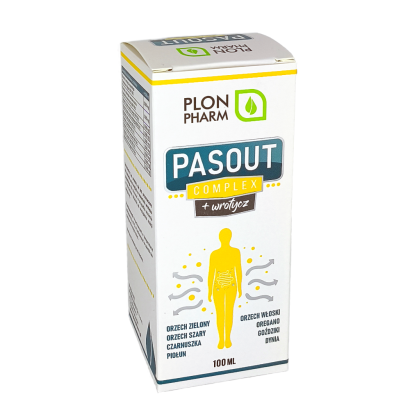 Pasout Complex +wrotycz odrobaczanie organizmu 100ml - Plon Pharm