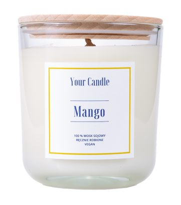 ŚWIECA SOJOWA MANGO 210 ml - YOUR CANDLE