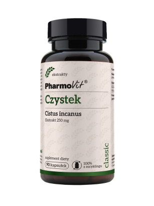 Czystek Cistus incanus 250 mg 90 kaps | Classic Pharmovit