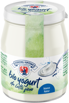 JOGURT NATURALNY Z MLEKA SIENNEGO (3,5 % TŁUSZCZU) BIO 150 g - STERZING-VIPITENO