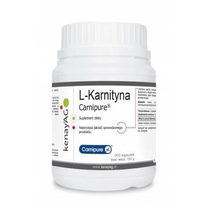 CARNIPURE 500 mg L-Karnityna 300 kaps. - KenayAg