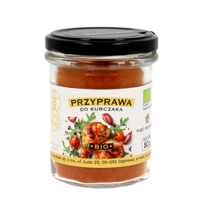 Przyprawa do kurczaka BIO 80 g - Pięć Przemian