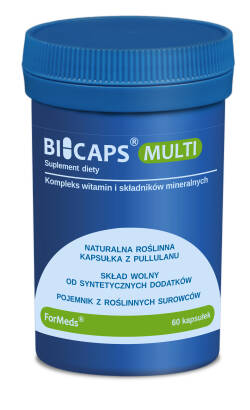 BICAPS MULTI Suplement diety kompleks witamin i składników mineranlych 