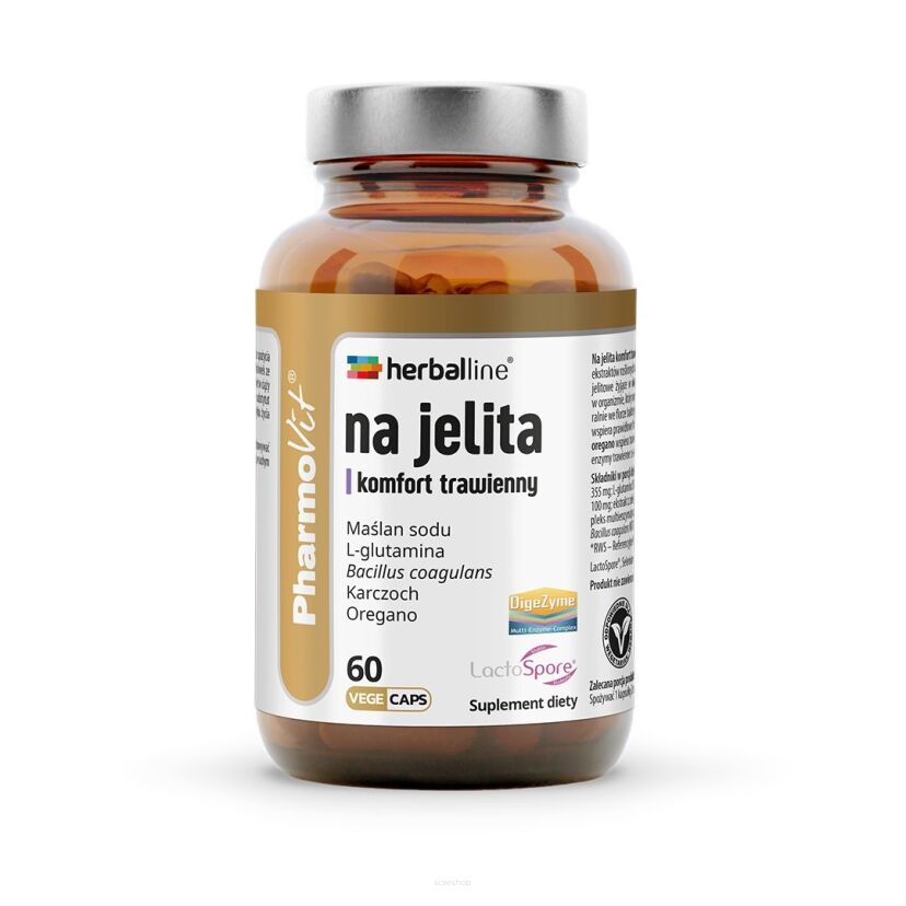Na jelita komfort trawienny 60 kaps | Herballine™ Pharmovit
