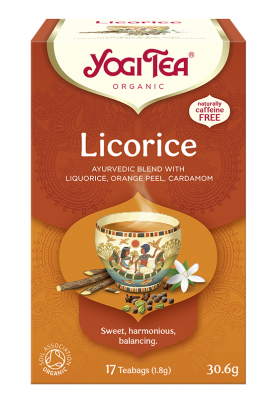 HERBATKA Z LUKRECJĄ (LICORICE) BIO (17 x 1,8 g) 30,6 g - YOGI TEA