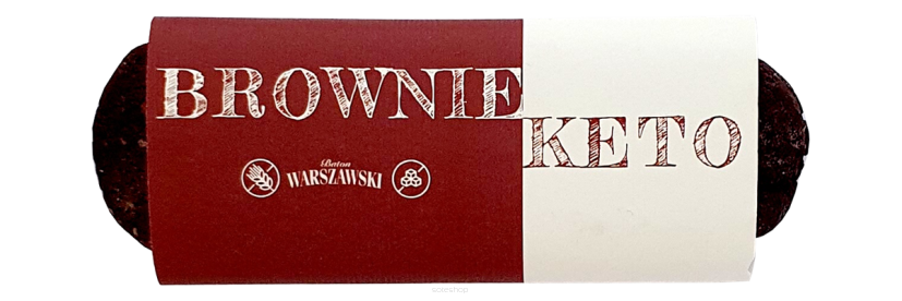 Baton Warszawski - brownie KETO 50 g - Baton Warszawski