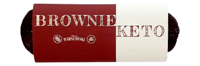 Baton Warszawski - brownie KETO 50 g - Baton Warszawski