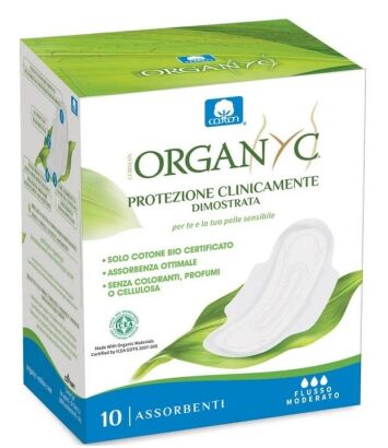 Podpaski sanitarne na dzień 10szt BIO