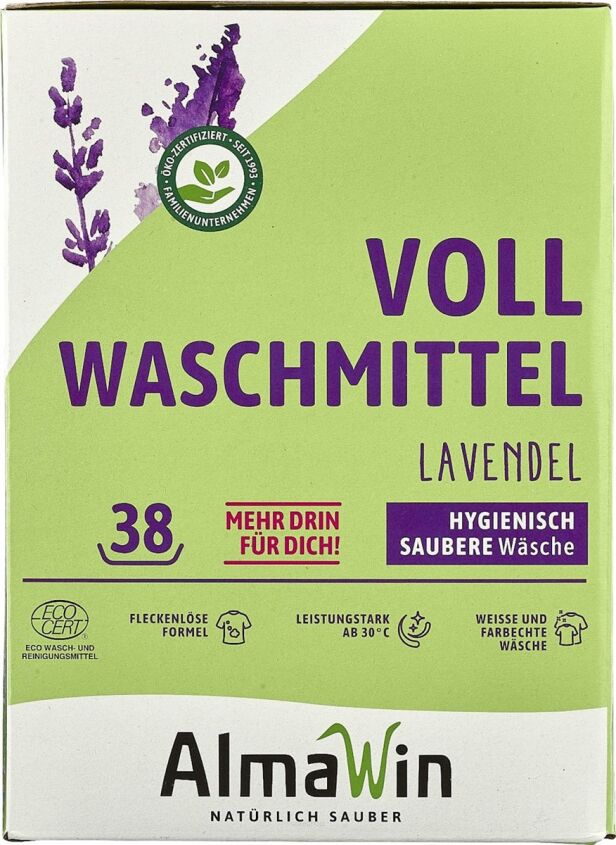PROSZEK DO PRANIA UNIWERSALNY LAWENDOWY ECO 2 kg - ALMAWIN