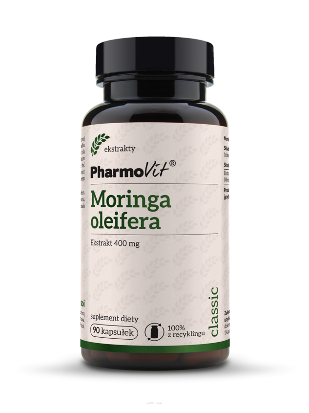 Moringa oleifera 400 mg 90 kaps | Classic Pharmovit