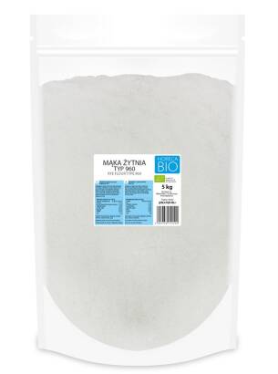 MĄKA ŻYTNIA TYP 960 BIO 5 kg - HORECA