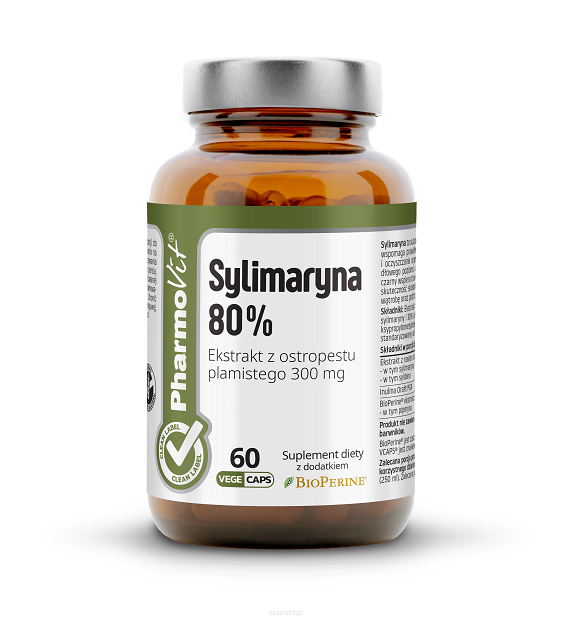 SYLIMARYNA BEZGLUTENOWA 60 KAPSUŁEK 30,18 g - PHARMOVIT (CLEAN LABEL)