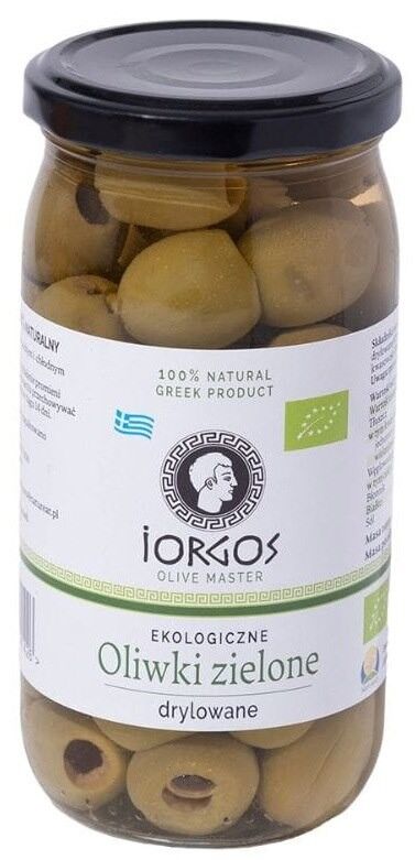 Oliwki zielone drylowane BIO 360/180g