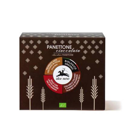 BABKA PANETTONE CIOCCOLATO BIO 750 g - ALCE NERO (PRODUKT  SEZONOWY)