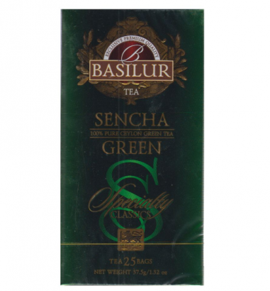 Herbata zielona SENCHA w saszet. 25x1,5 g - Basilur