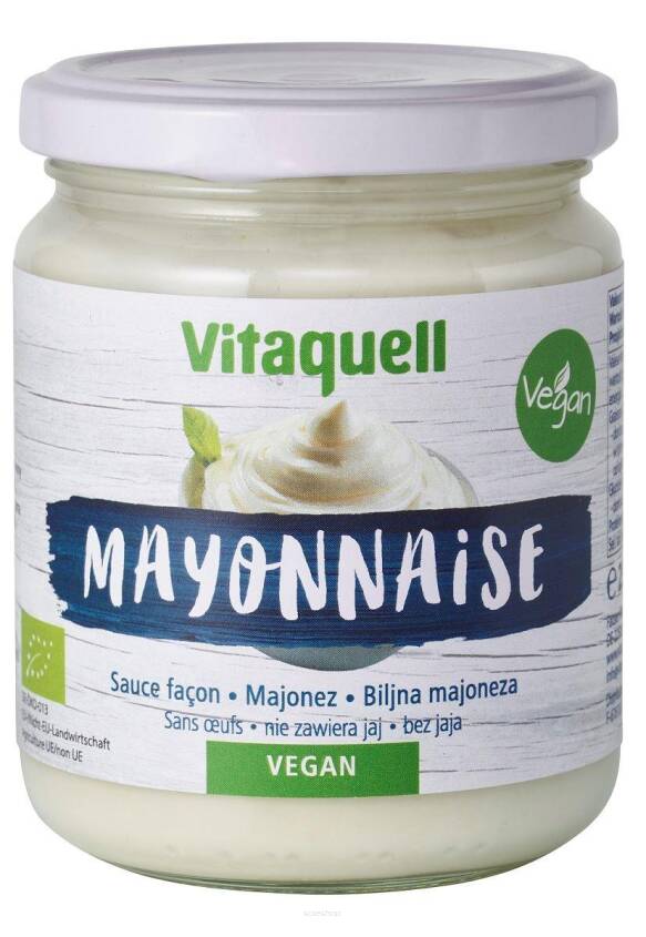 MAJONEZ WEGAŃSKI BIO 250 ml - VITAQUELL