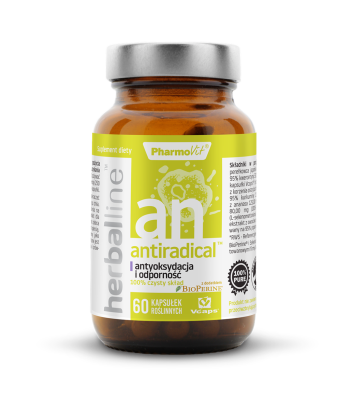 Antiradical™ antyoksydacja i odporność 60 kaps Vcaps® | Herballine™ Pharmovit