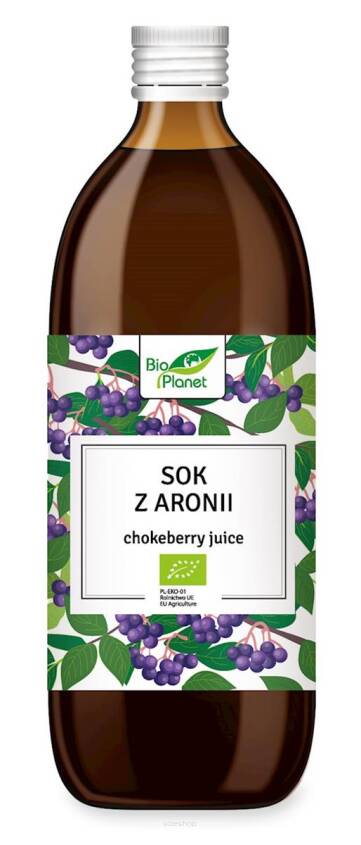 SOK Z ARONII NFC BIO 500 ml - BIO PLANET