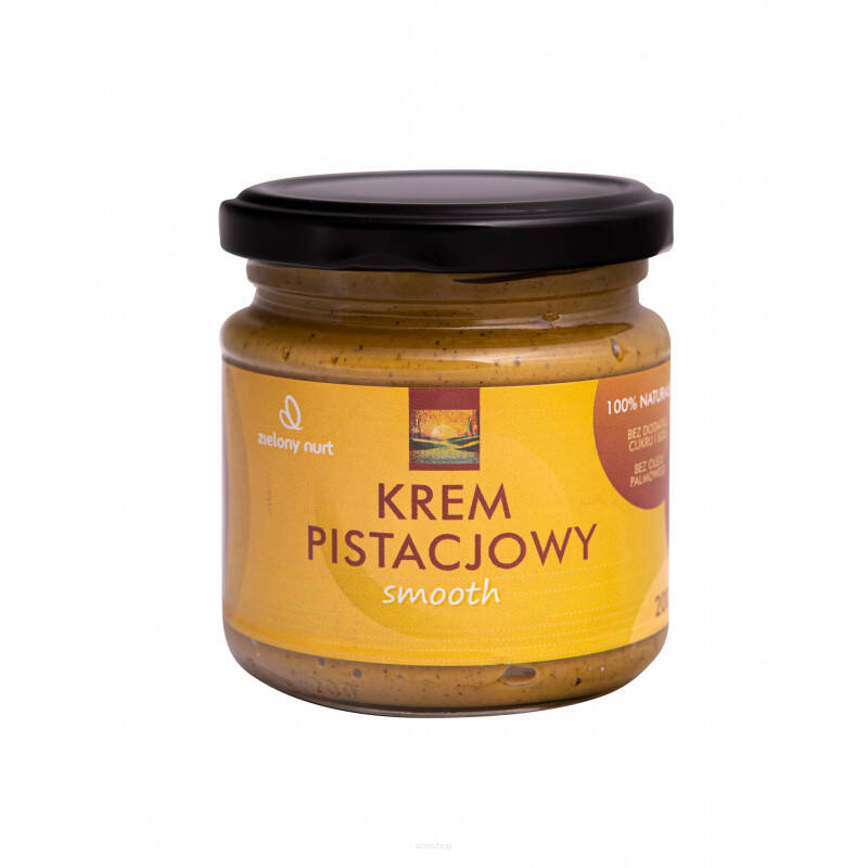 Krem Pistacjowy Smooth 100% 200g - Novstum