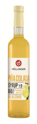 SYROP DO DRINKÓW I KOKTAJLI PINA COLADA BIO 500 ml - HOLLINGER