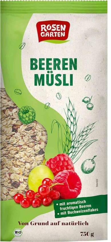 Musli z 23% owoców leśnych BIO 750 g