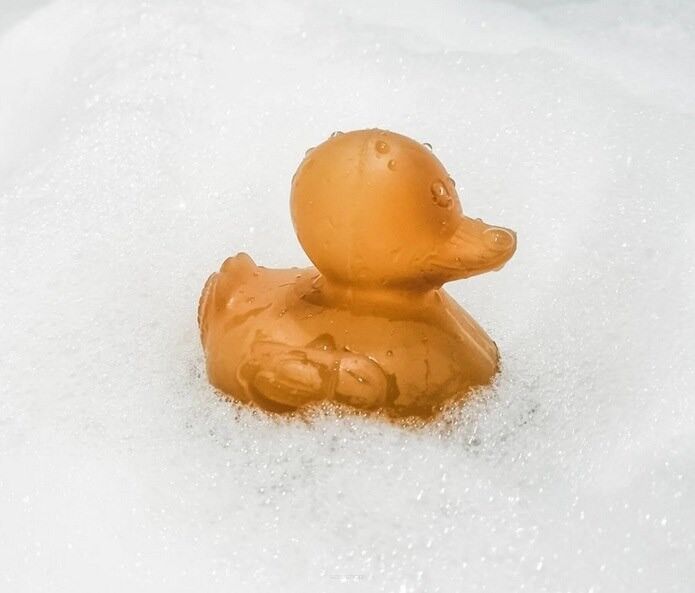 Zabawka do kąpieli kaczka (żółta)