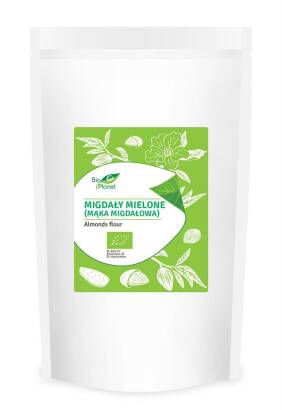 MIGDAŁY MIELONE (MĄKA MIGDAŁOWA) BIO 250 g - BIO PLANET