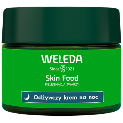 KREM DO TWARZY ODŻYWCZY NA NOC ECO 40 ml - WELEDA (SKIN FOOD)