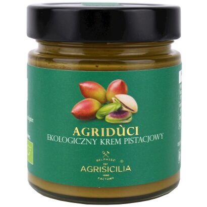 KREM PISTACJOWY 40 % BIO 200 g - AGRISICILIA