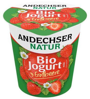 Jogurt truskawkowy 3,8% tł. BIO 150 g
