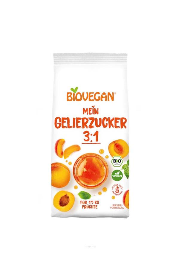 CUKIER ŻELUJĄCY 3:1 BIO 500 g - BIOVEGAN