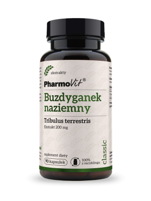 Buzdyganek naziemny Tribulus terrestris 200 mg 90 kaps | Classic Pharmovit