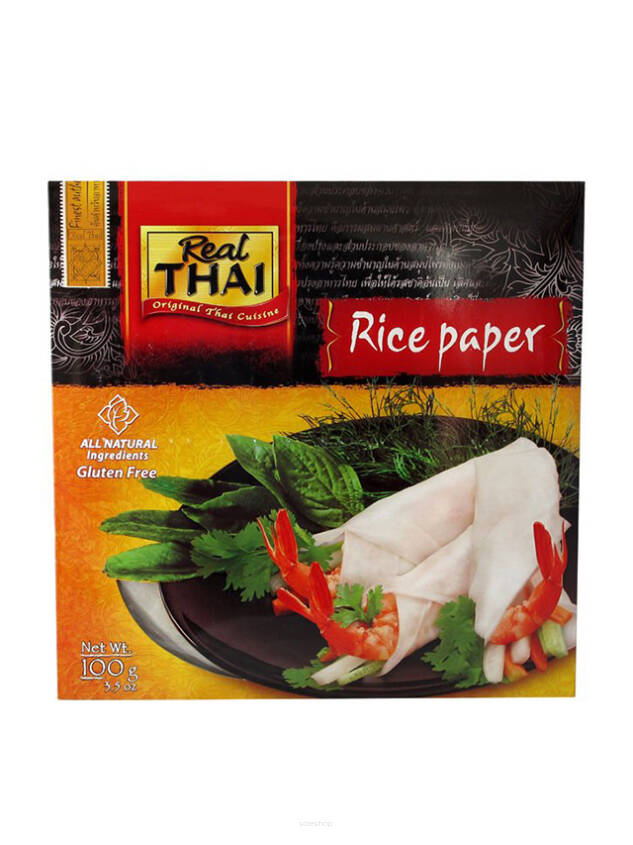 Papier Ryżowy 100 g - Real Thai
