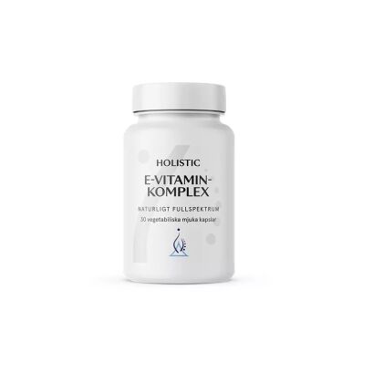 Witamin E zmiesznką tokotrienoli i 400 iu (30 kaps) - Holistic
