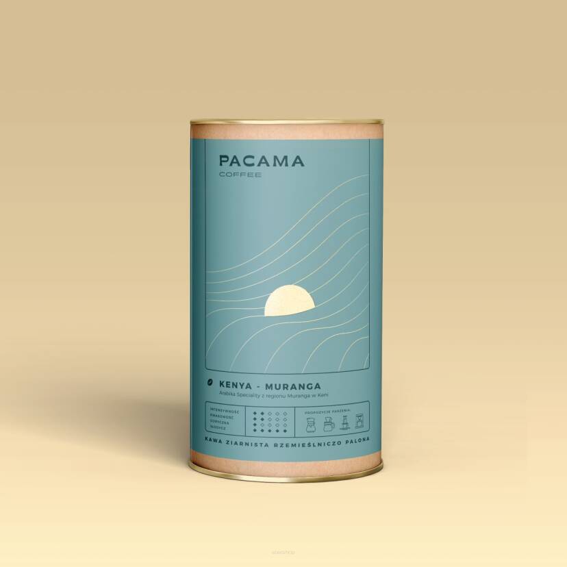 Kawa ziarnista - Kenya  Muranga 100% Arabica Specialty Score 88 200g - Pacama Coffee