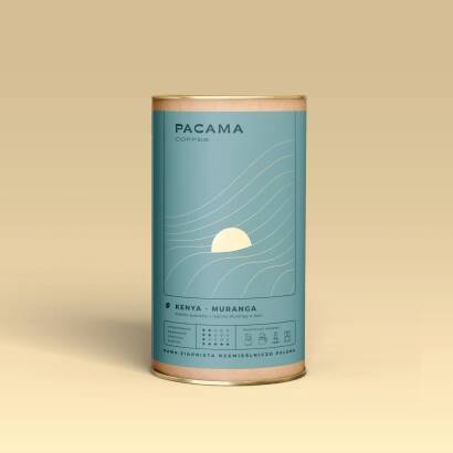 Kawa ziarnista - Kenya  Muranga 100% Arabica Specialty Score 88 200g - Pacama Coffee